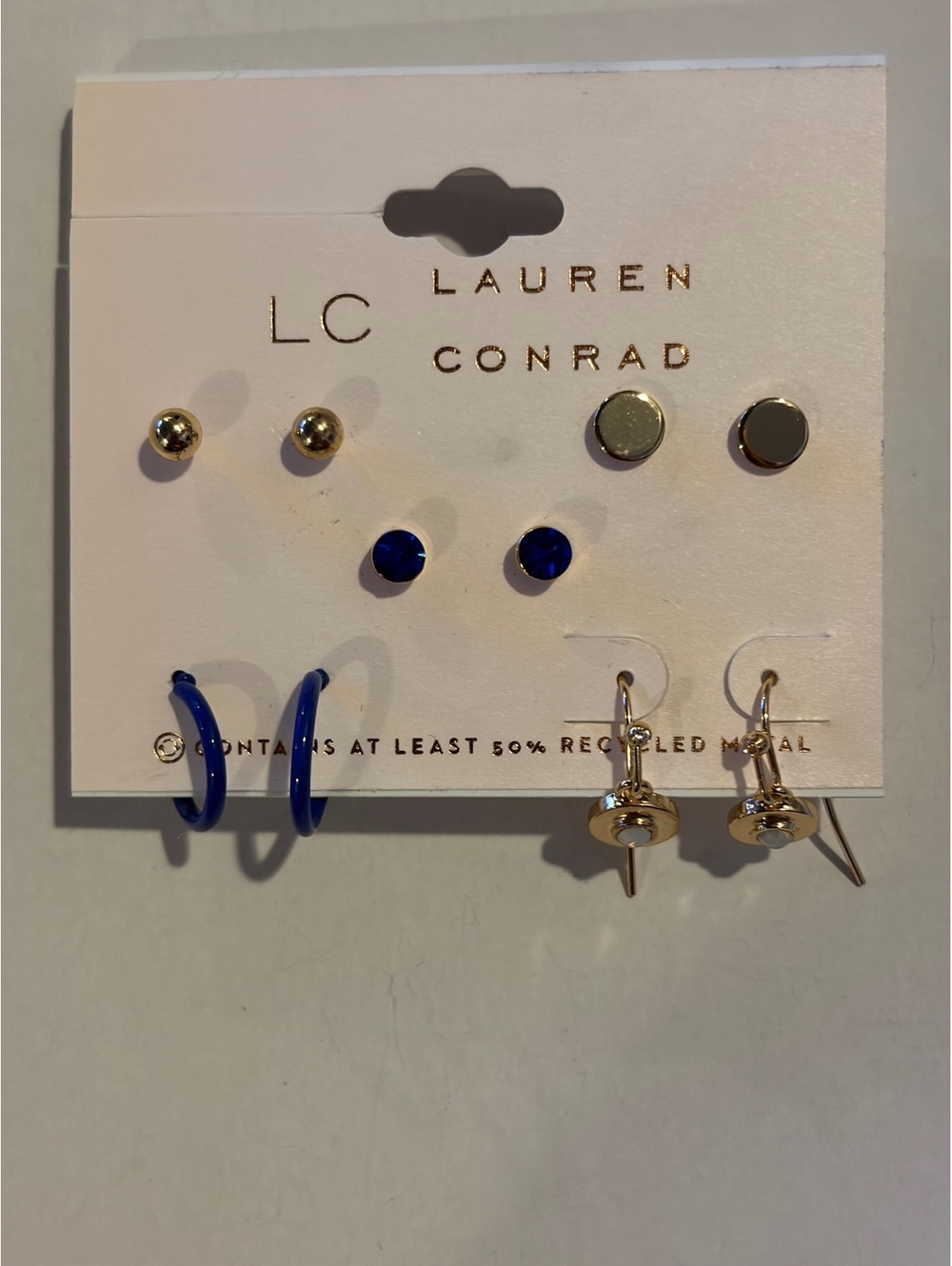 Lauren Conrad 10 piece earring set